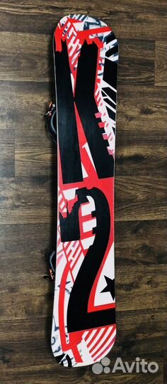 Сноуборд К2 Parkstar 149 карбон + крепы Atom S/M
