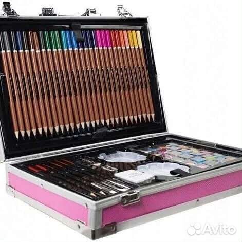 Художественный набор для рисования в кейсе, 145 пр