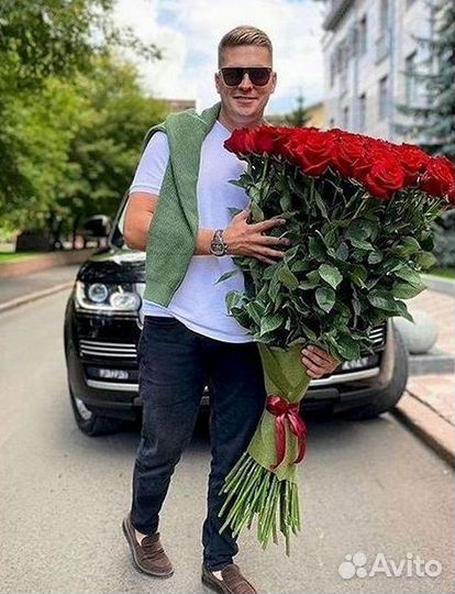 Высокие розы Гигантские розы с доставкой