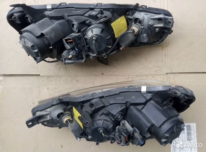 Фары на mitsubishi lancer 10