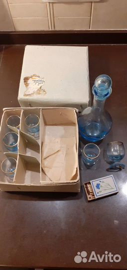 Лафитник и 6 рюмок