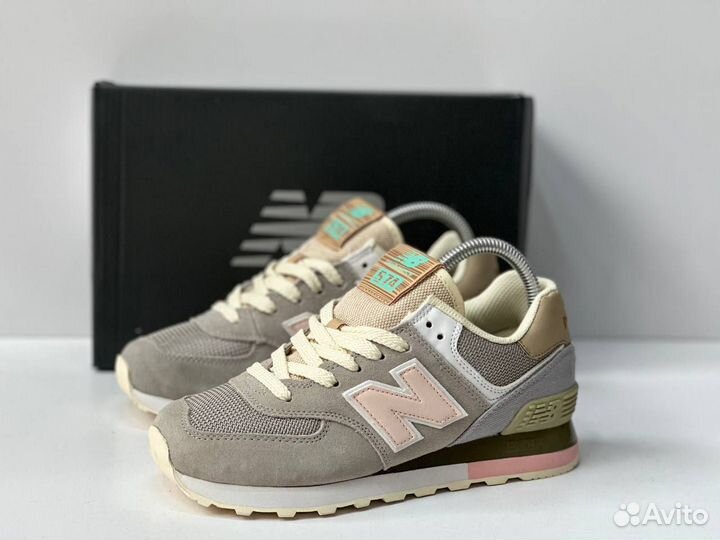 Кроссовки New Balance 574 Pink