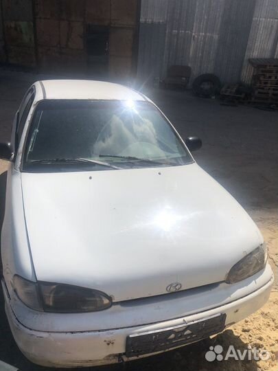 В разбор на запчасти hyundai accent