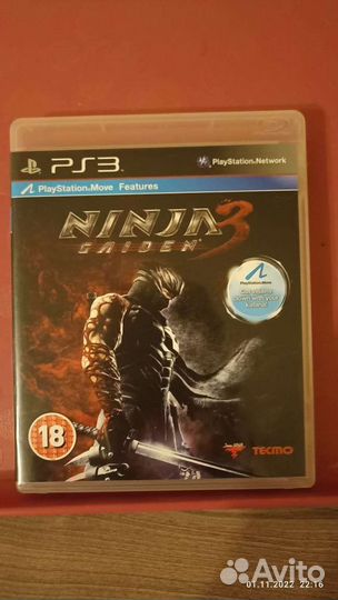 Ninja Gaiden 1-2-3 части для ps3
