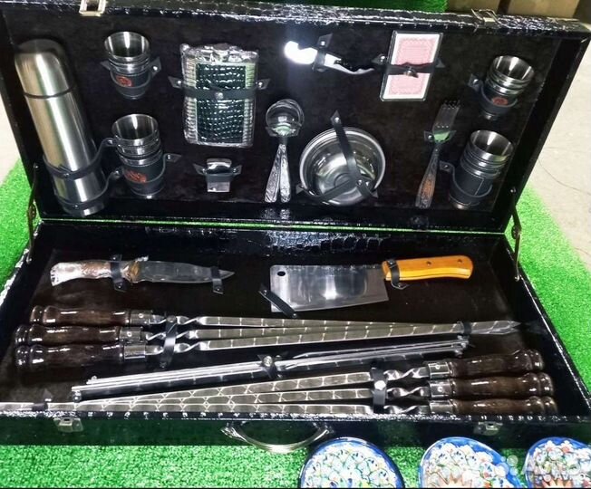 Шампуры- Подарочный набор для мужчuн