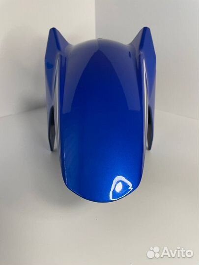 Крыло мопед пластик Синее Motoland