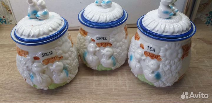 Банка для сыпучих керамика