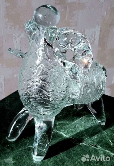 Винтажный хрустальный графин 