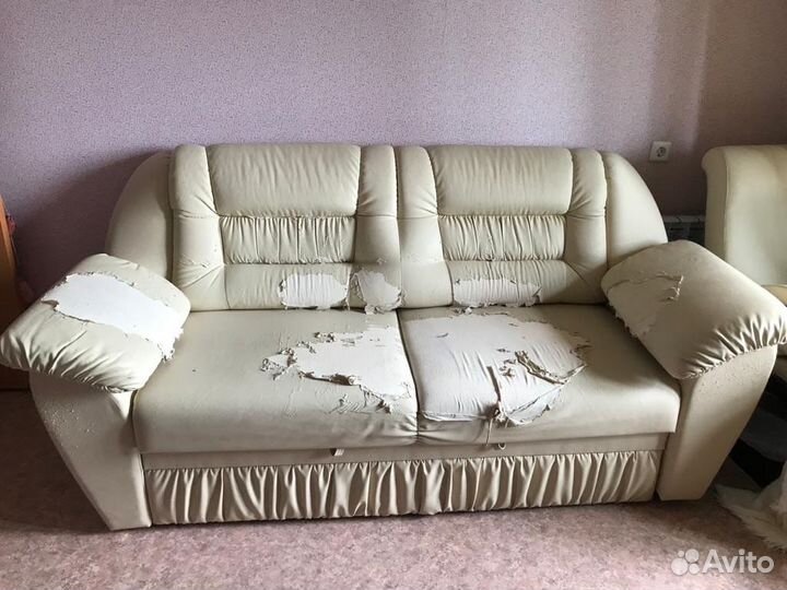 Перетяжка и ремонт мягкой мебели