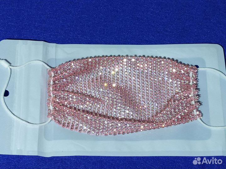 Маска для лица новая свадебная многоразовая