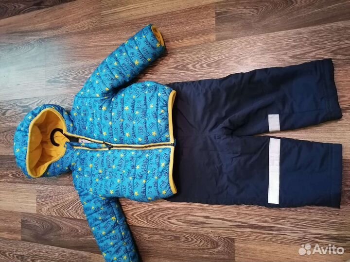 Костюм на мальчика 86 размер осень+шапочка