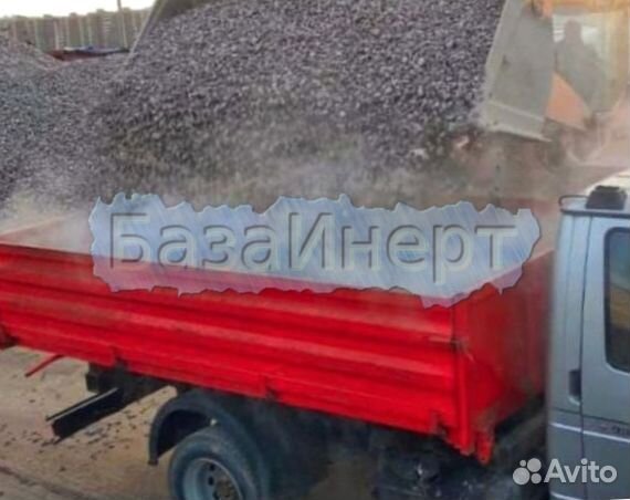 Щебень 40-70 от 1м3