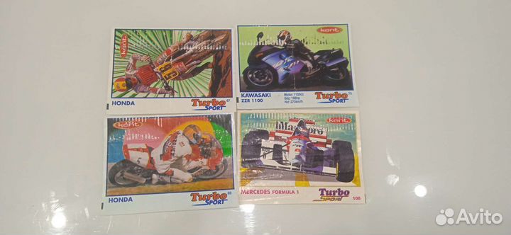 Вкладыши от жвачки turbo