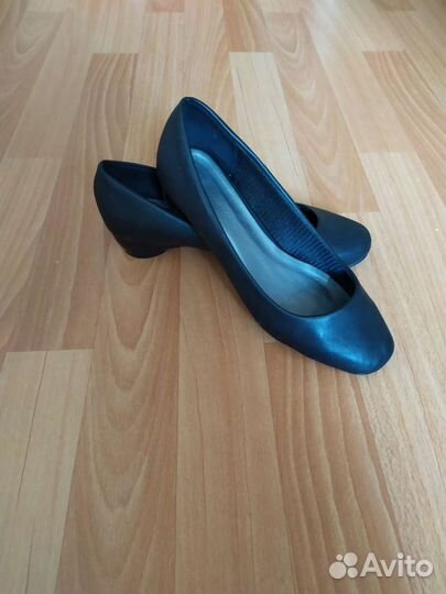 Туфли женские кожаные