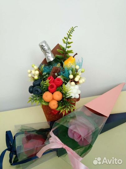 Букет из мыла