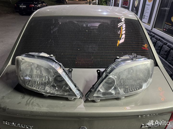 Фары для renault logan 1 (2010-2015)