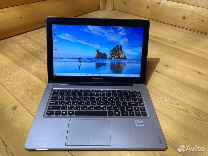 Компактный ноутбук Lenovo/4ядра/8gb/ssd/250gb