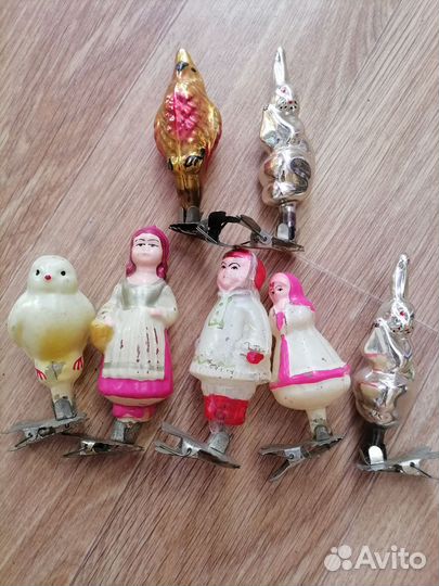 Елочные игрушки СССР