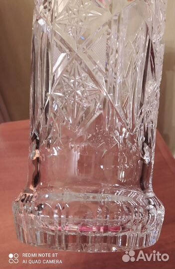Хрустальная ваза СССР