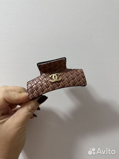 Краб для волос chanel