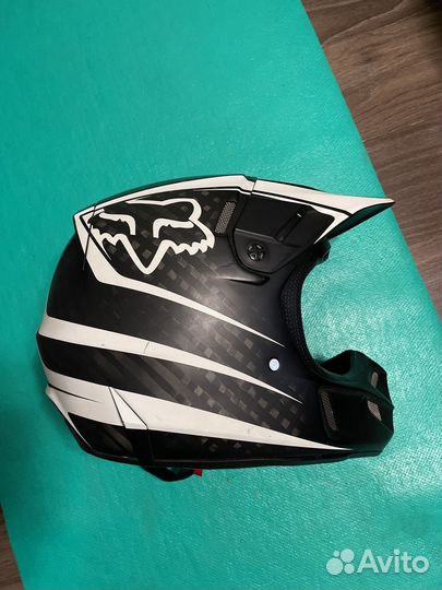 Шлем для мотокросса fox