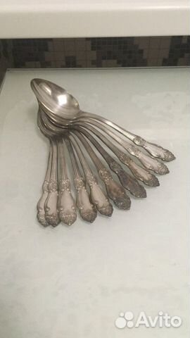 Мельхиоровые столовые приборы СССР