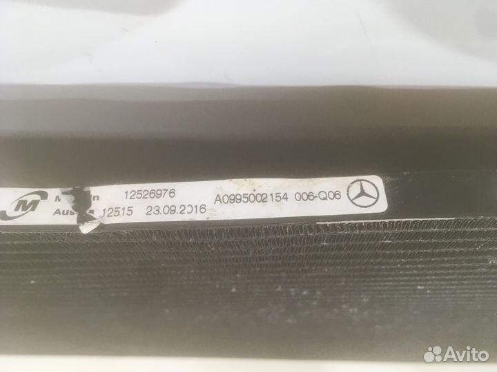 Радиатор кондиционера Mercedes A0995002154