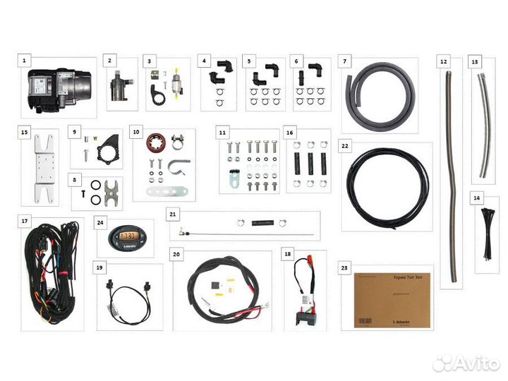 Отопители webasto TTEvo Start 5 kWt. В наличии