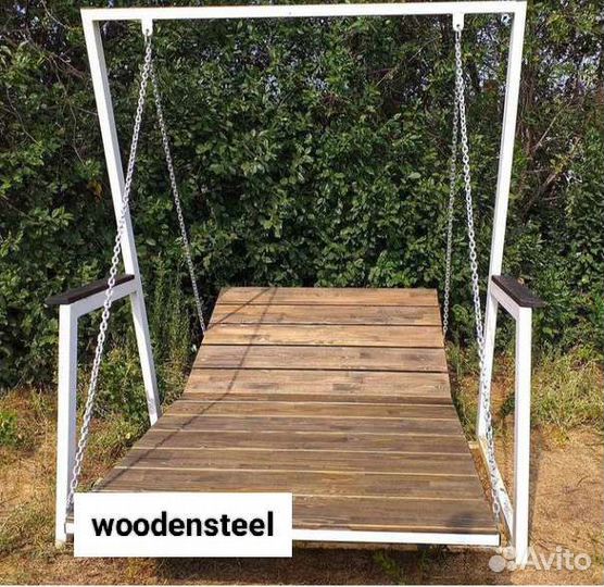 Качели шезлонг