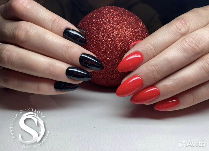 Маникюр гель лак