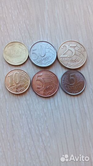Монеты стран Южной Америки