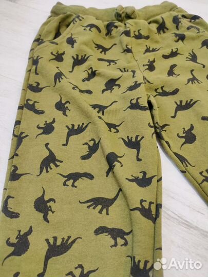 Брюки пакетом на мальчика,штаны трикошки 134 sin