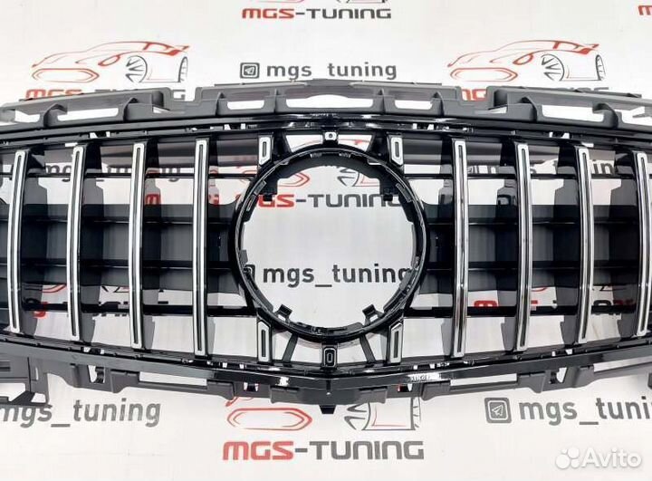 Решетка GT style Mercedes AMG GT C190 дорест 14-17