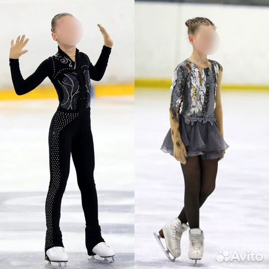 Платье для фигурного катания 130-140