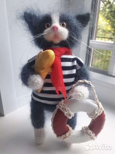 Вязаный котик