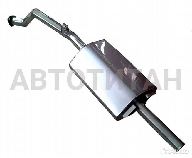 Глушитель задняя часть mitsubishi L300 2.5TD 4WD 1