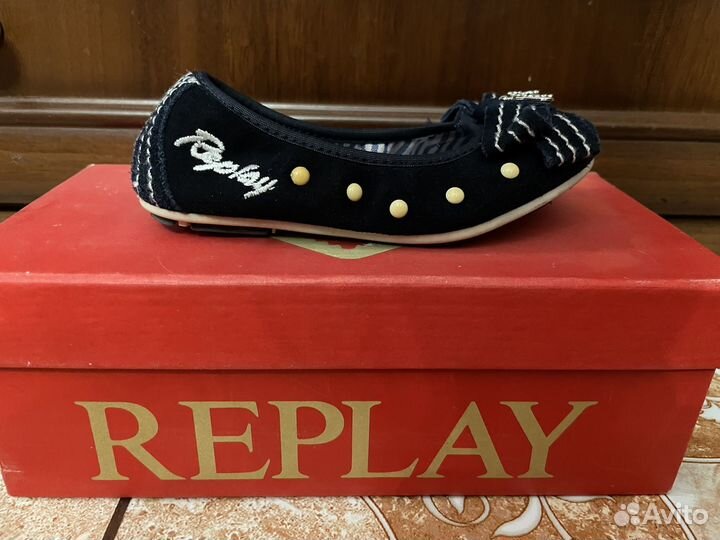 Туфли Replay оригинальные детские для девочек