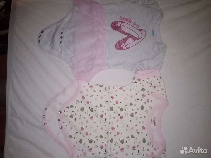 Одежда для девочки пакетом от 6-9 месяцев