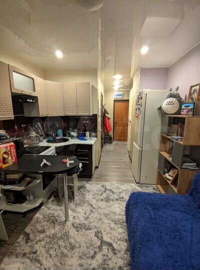 Квартира-студия, 18,3 м², 1/9 эт.