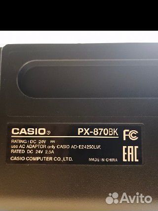 Цифровое пианино casio privia px-879bk