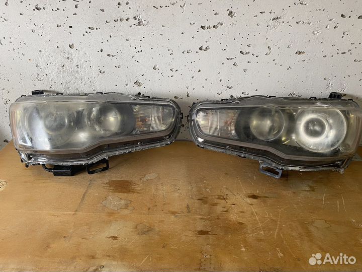 Фары на lancer 10