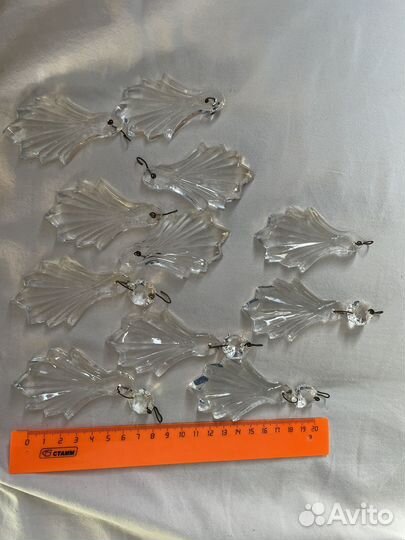 Подвески для люстры хрусталь СССР