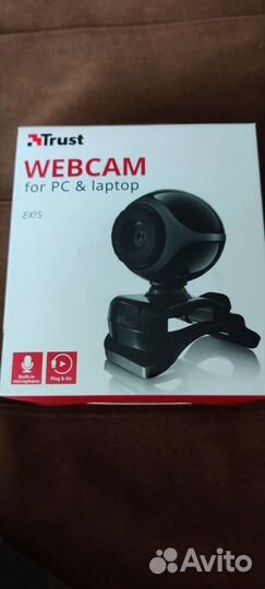 Новая Веб-камера Trust Exis, микрофон