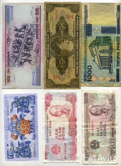 Банкноты стран мира