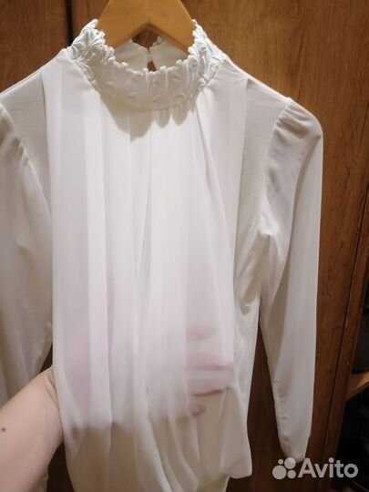 Блузка школьная для девочки 164