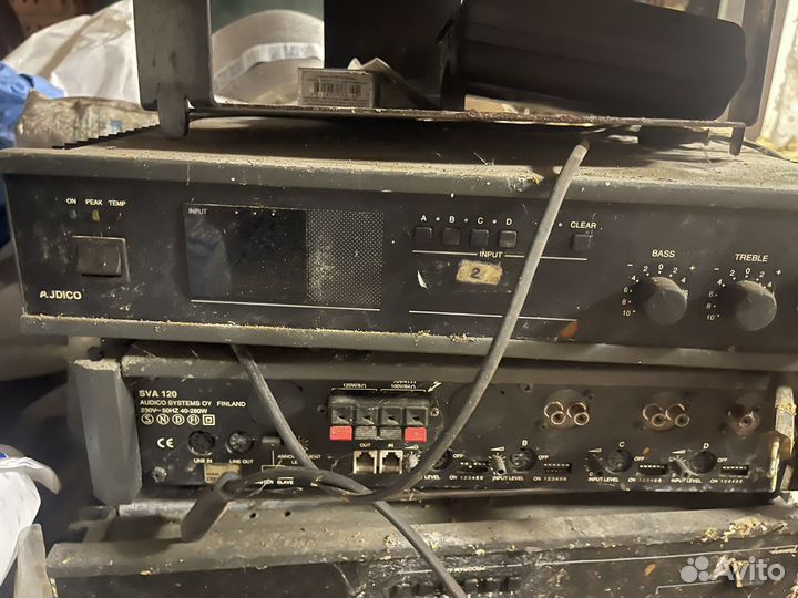 Усилители трансляционные audico