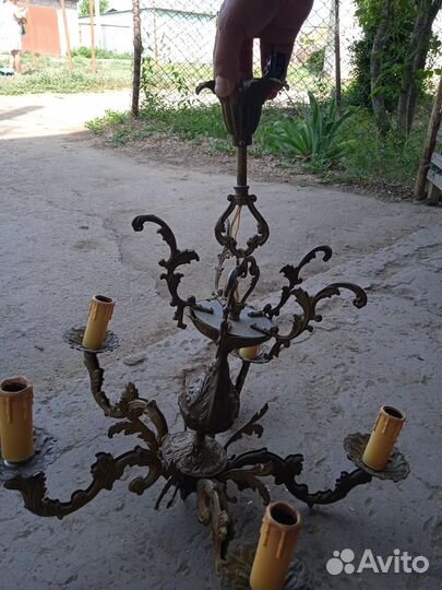 Бронза люстра СССР