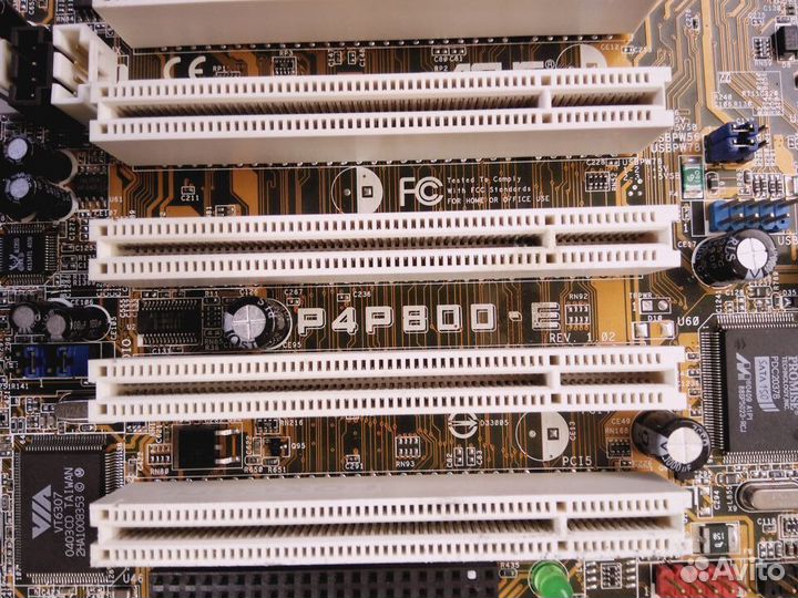 Мп Asus P4P800 E с процессором intel Coket PGA478B