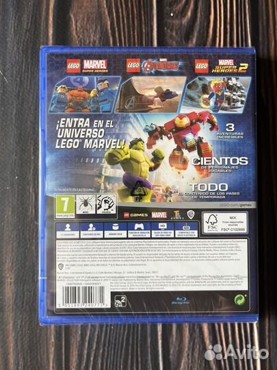 Lego marvel collection ps4 диск новый