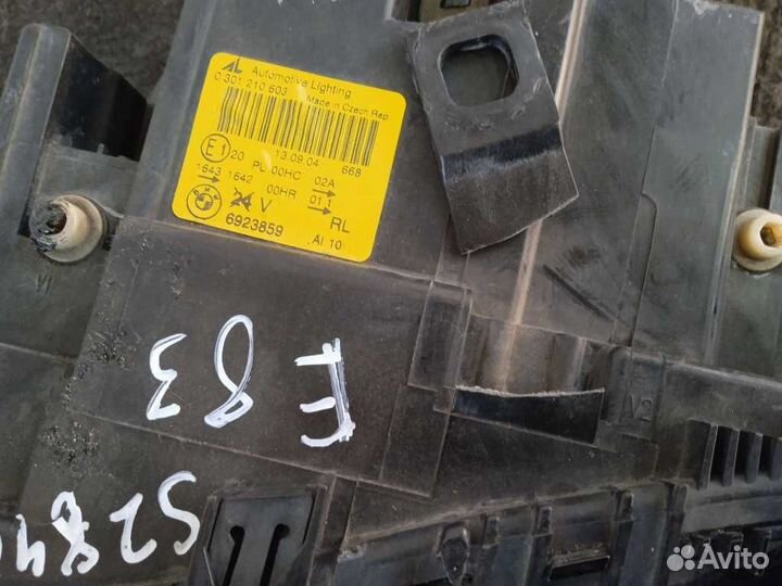 Фара BMW X3 E83 0301210603 галоген белый ПОВТОРИТЕ